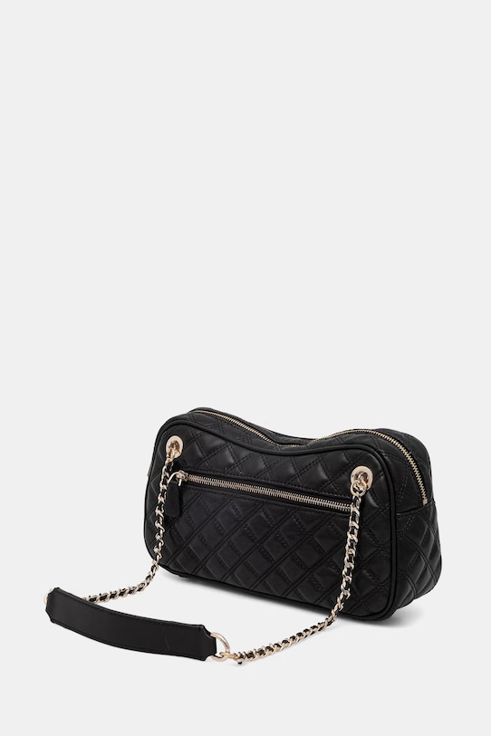 Akcesoria Guess torebka bagietka damska z imitacji skóry GIULLY HWQG96.73090 czarny