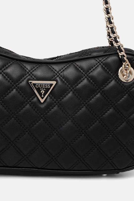 Guess torebka bagietka damska z imitacji skóry GIULLY czarny HWQG96.73090