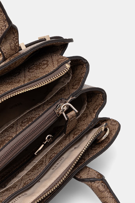 Guess torebka crossbody damska LEONA HWSG99.17060 beżowy