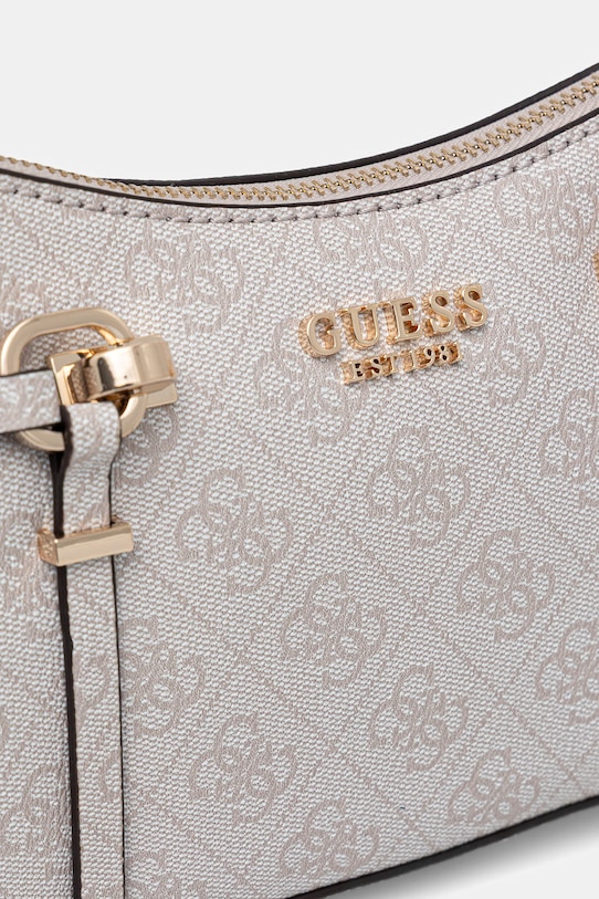 Guess torebka damska z imitacji skóry LEONA beżowy HWSG99.17180