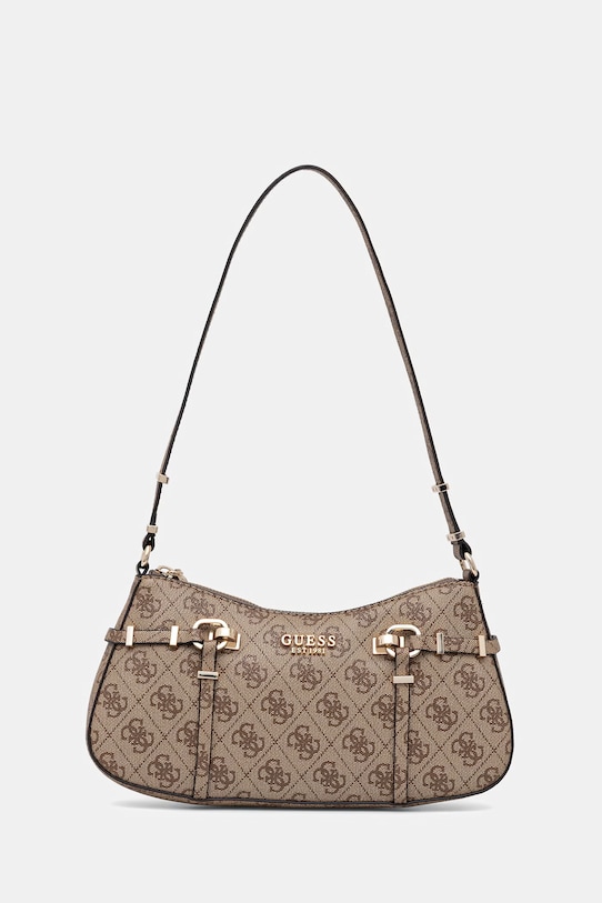 Guess torebka damska z imitacji skóry LEONA beżowy HWSG99.17180