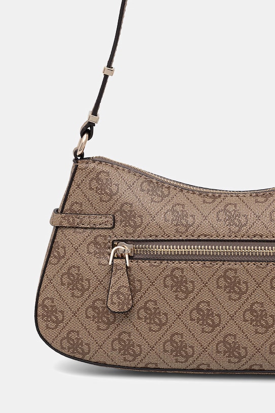 Akcesoria Guess torebka damska z imitacji skóry LEONA HWSG99.17180 beżowy