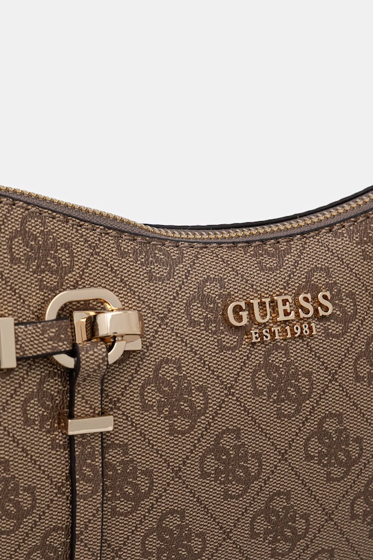 Guess torebka damska z imitacji skóry LEONA beżowy HWSG99.17180