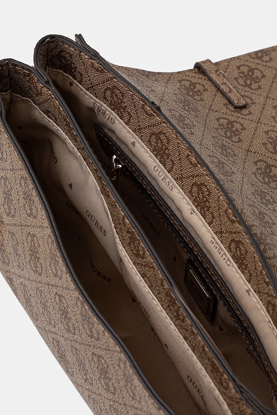 Guess torebka crossbody damska LEONA HWSG99.17210 beżowy