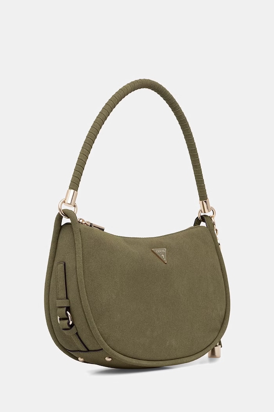 Guess geantă croissant pentru femei DANYA HWSG99.18010 verde SS26