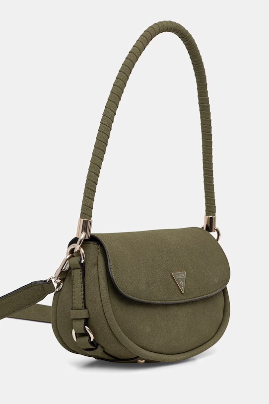 Guess torebka damska z imitacji zamszu DANYA HWSG99.18190 zielony SS26