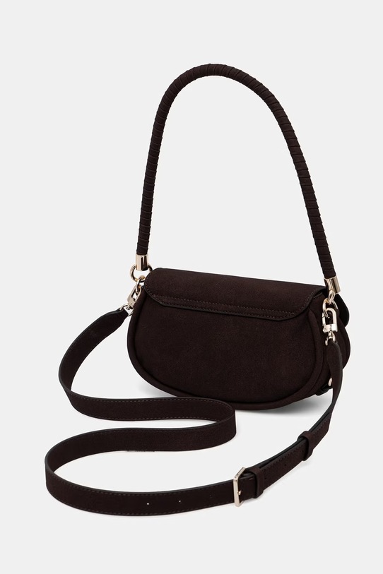 Akcesoria Guess torebka damska z imitacji zamszu DANYA HWSG99.18190 brązowy