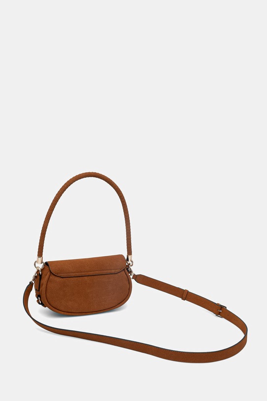 Akcesoria Guess torebka damska z imitacji zamszu DANYA HWSG99.18190 brązowy