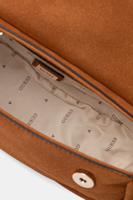 Guess torebka damska z imitacji zamszu DANYA HWSG99.18190 brązowy