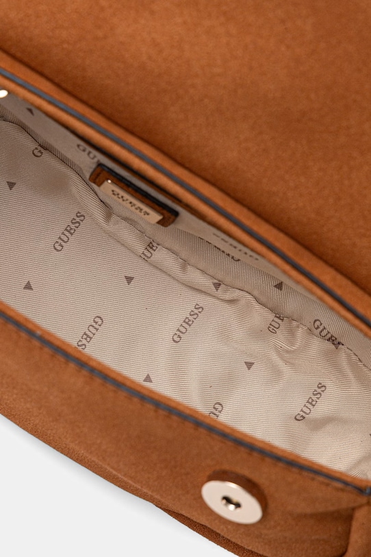 Guess torebka damska z imitacji zamszu DANYA HWSG99.18190 brązowy
