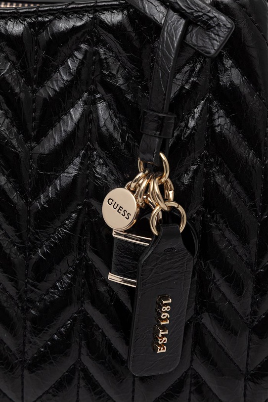 Guess Чанта crossbody дамска от имитация на кожа CHERYL черен HWTQ97.20060