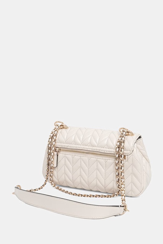 Akcesoria Guess torebka bagietka damska z imitacji skóry CHERYL HWTQ97.20210 beżowy