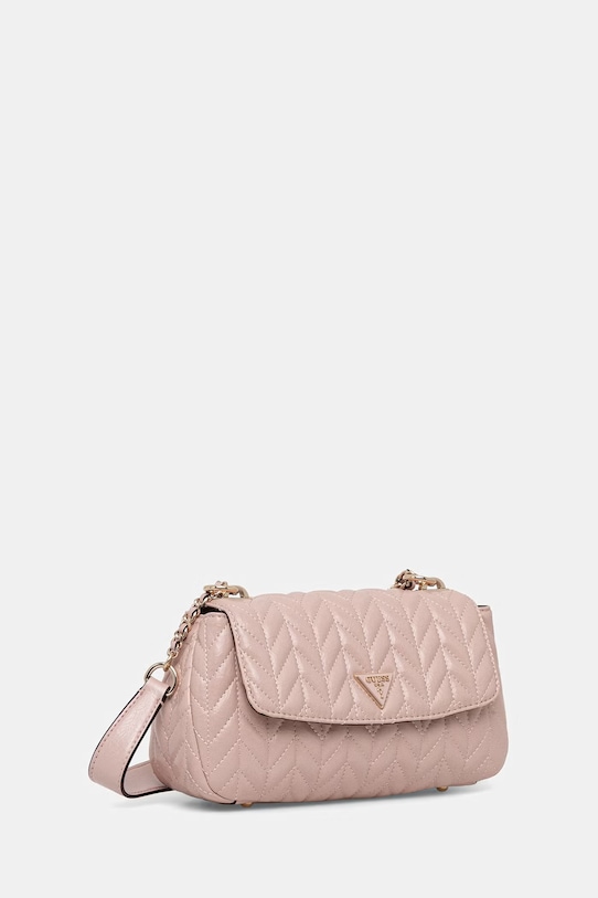 Guess kabelka typu baguette dámska z imitácie kože CHERYL HWTQ97.20210 ružová SS26