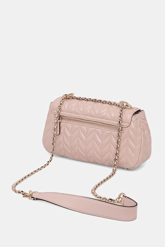 Doplnky Guess kabelka typu baguette dámska z imitácie kože CHERYL HWTQ97.20210 ružová