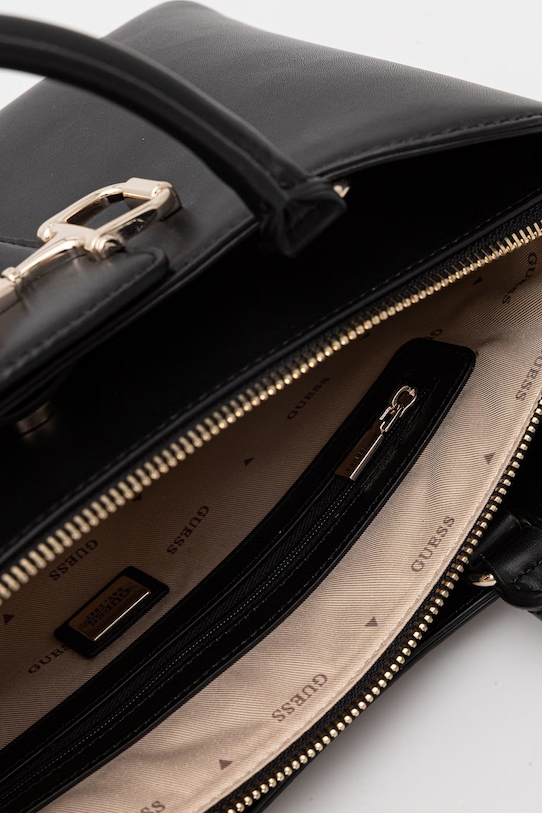 Guess kabelka typu tote dámska z imitácie kože JANIE čierna HWVG99.10060