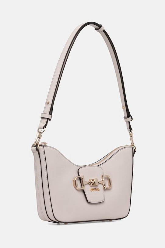 Guess torebka bagietka damska z imitacji skóry JANIE HWVG99.10180 beżowy SS26