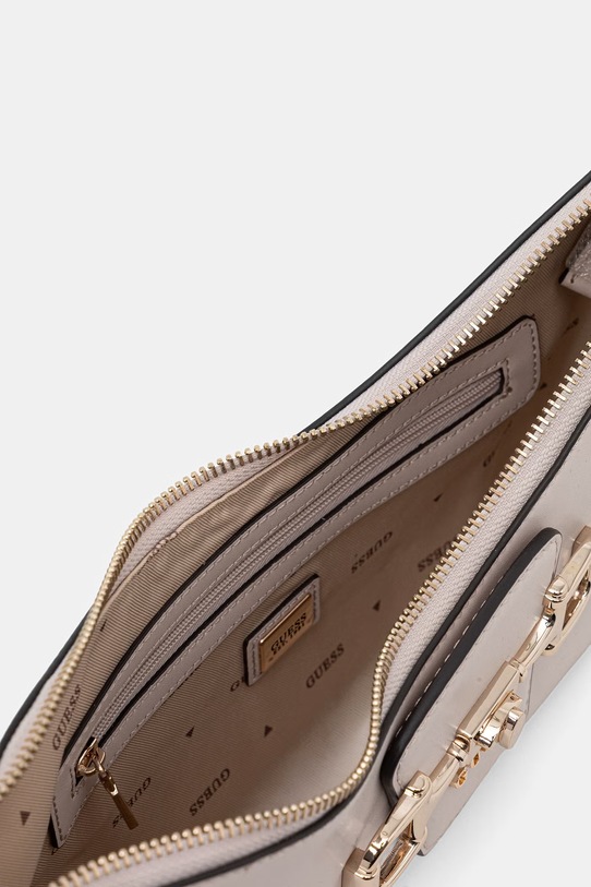 Guess torebka bagietka damska z imitacji skóry JANIE HWVG99.10180 beżowy