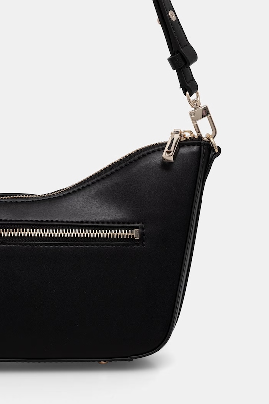 Akcesoria Guess torebka bagietka damska z imitacji skóry JANIE HWVG99.10180 czarny