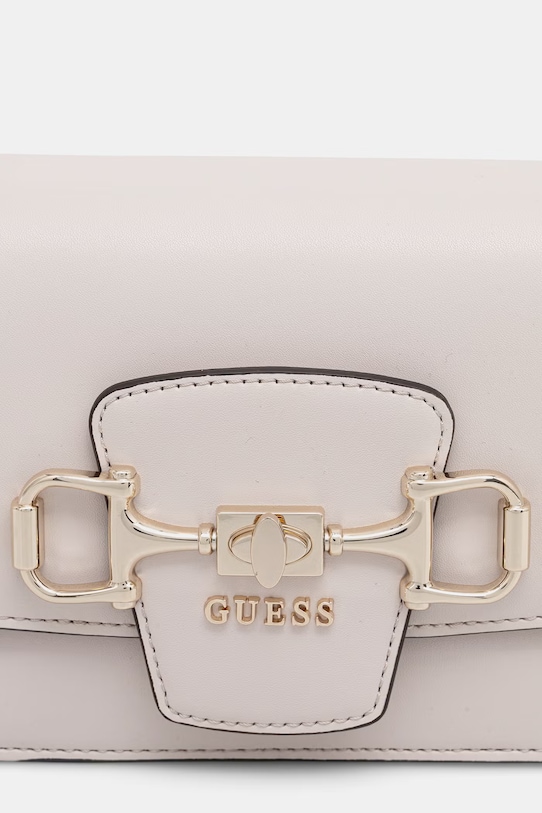 Guess torebka damska z imitacji skóry JANIE beżowy HWVG99.10210