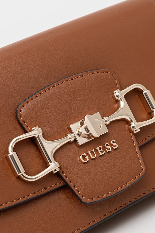 Guess kabelka dámska z imitácie kože JANIE HWVG99.10210 hnedá