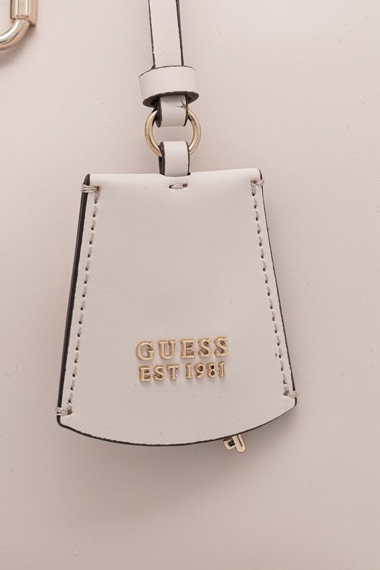 Guess torebka tote damska z imitacji skóry JANIE beżowy HWVG99.10230