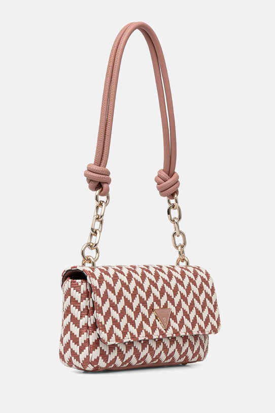 Guess структурирана дамска чанта TESSI HWWG76.91190 розов SS26