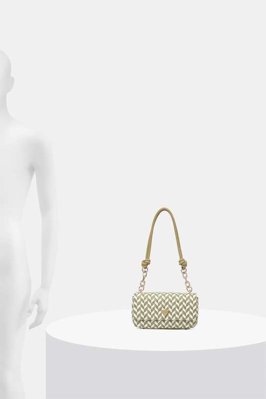 Guess структурирана дамска чанта TESSI HWWG76.91190