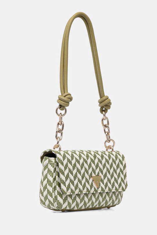 Guess структурирана дамска чанта TESSI HWWG76.91190 зелен SS26