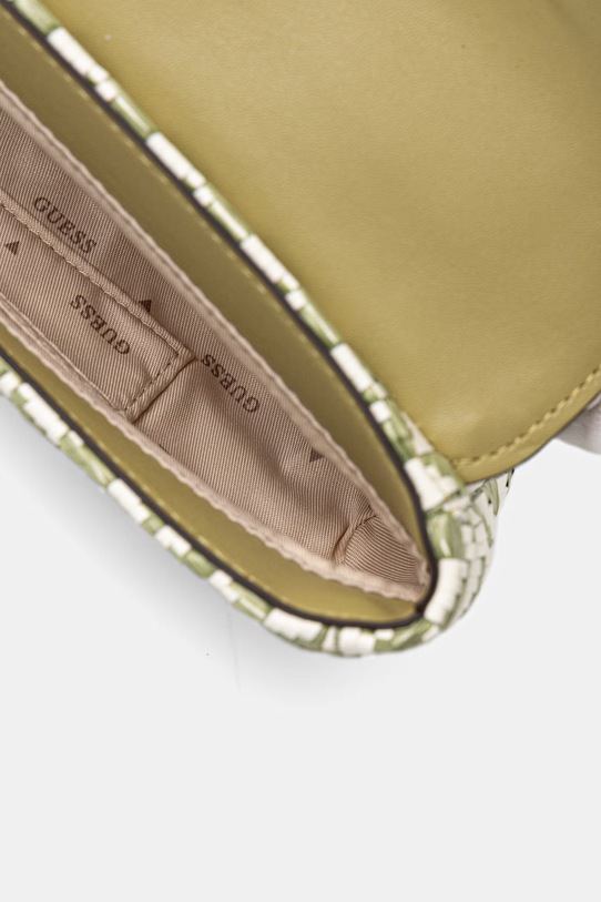 Guess структурирана дамска чанта TESSI HWWG76.91190 зелен