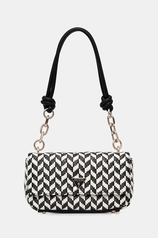 Guess kufríková kabelka dámska TESSI čierna HWWG76.91190