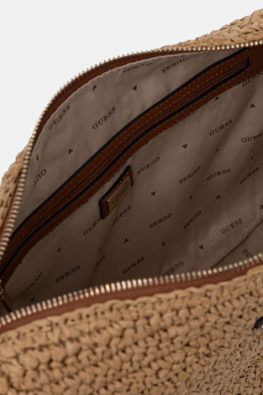 Guess μικρή τσάντα γυναικεία πλεγμένη OFELIA HWWG99.23010 μπεζ