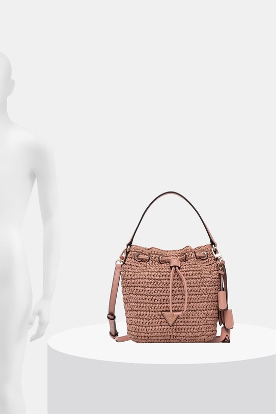 Guess σάκος γυναικείος πλεγμένος OFELIA HWWG99.23030