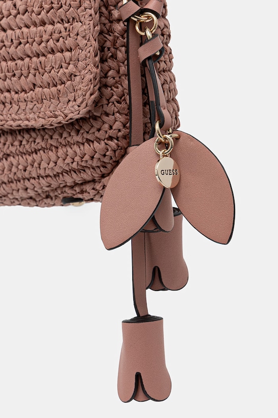 Guess Baguette Γυναικεία πλεγμένη OFELIA HWWG99.23190 ροζ