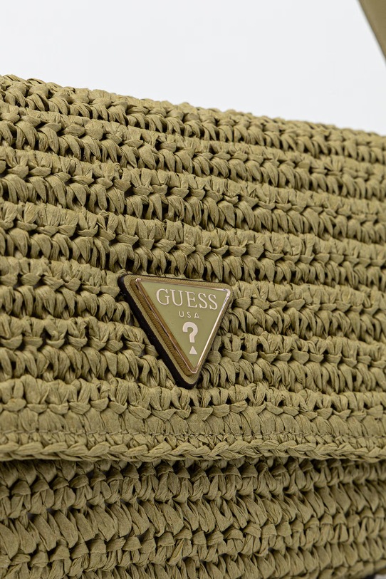 Guess μπαγκέτα γυναικεία πλεκτή OFELIA πράσινο HWWG99.23190