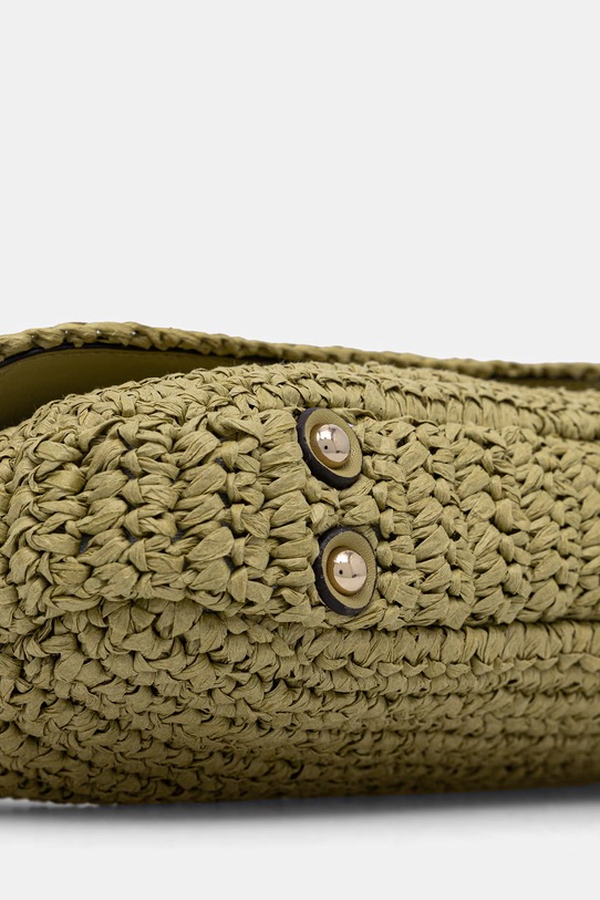 Guess μπαγκέτα γυναικεία πλεκτή OFELIA HWWG99.23190 πράσινο