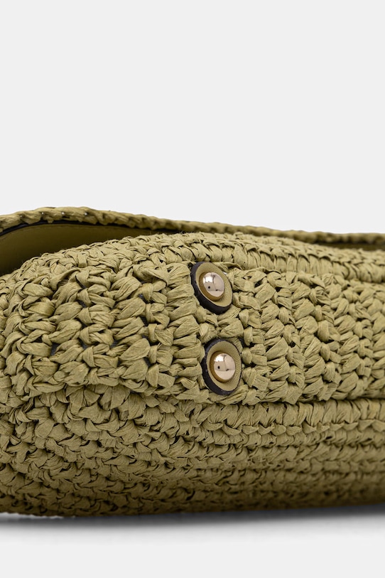 Guess μπαγκέτα γυναικεία πλεκτή OFELIA HWWG99.23190 πράσινο