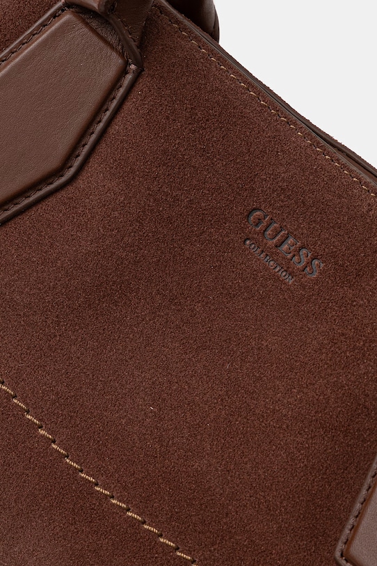 Guess torebka zamszowa LIZA brązowy HWYUSS.P6276