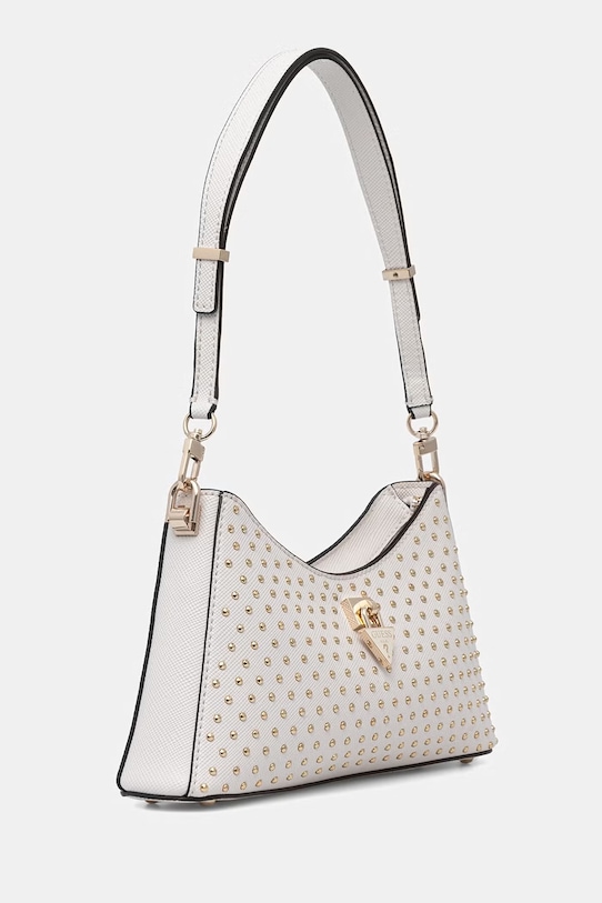 Guess dámska kabelka z imitácie kože PATSIE HWZE99.19180 biela SS26