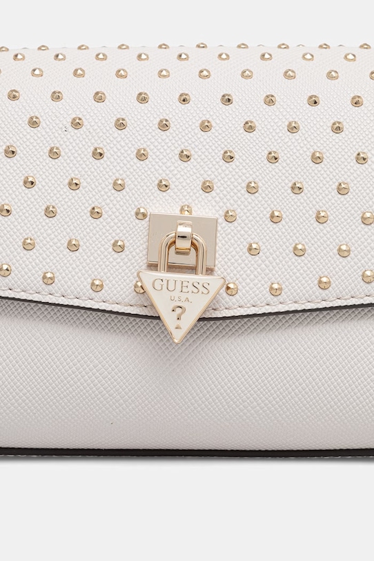 Guess listonoszka damska z imitacji skóry PATSIE beżowy HWZE99.19200