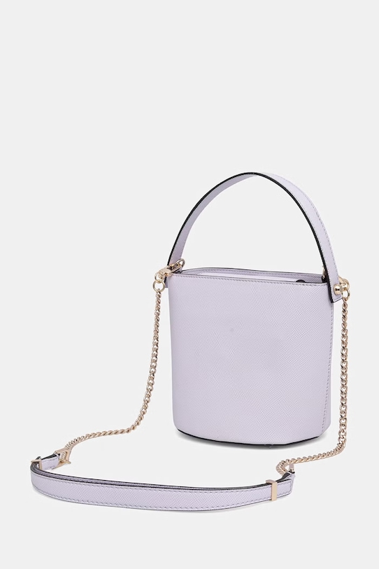 Akcesoria Guess torebka crossbody damska z imitacji skóry PATSIE HWZG99.19030 fioletowy