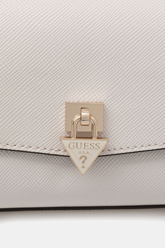Guess listová kabelka dámska z imitácie kože PATSIE biela HWZG99.19200