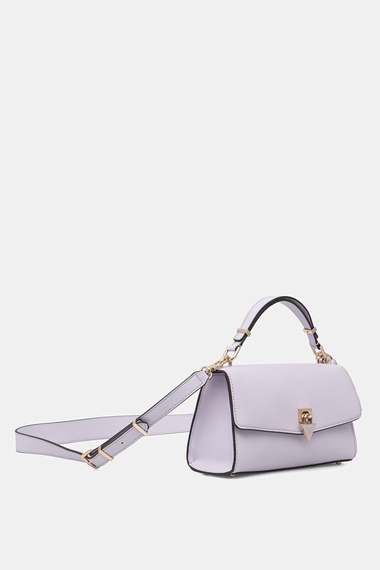 Guess dámska listová kabelka z imitácie kože PATSIE HWZG99.19200 fialová SS26