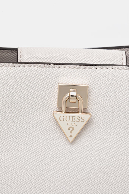 Guess kabelka typu tote dámska z imitácie kože PATSIE biela HWZG99.19750