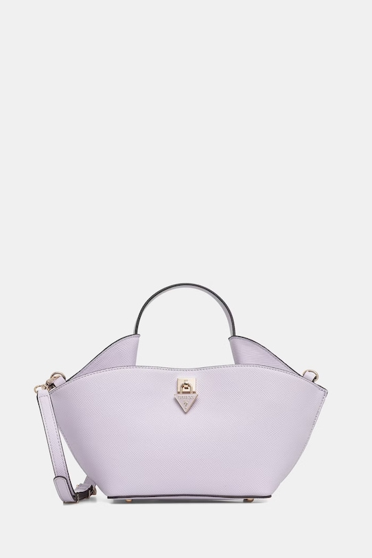Guess kabelka typu tote dámska z imitácie kože PATSIE fialová HWZG99.19750