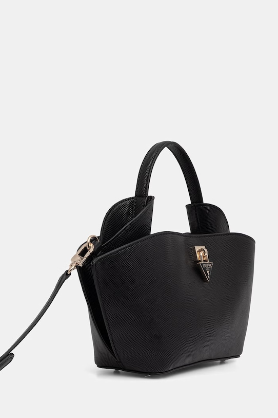 Guess kabelka typu tote dámska z imitácie kože PATSIE HWZG99.19750 čierna SS26