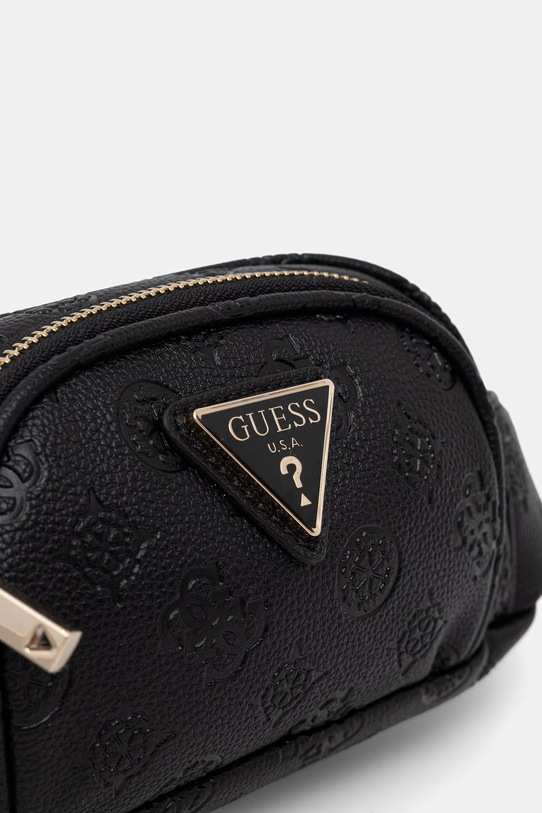 Guess τσαντάκι μέσης γυναικείο από απομίμηση δέρματος μαύρο TWDP74.52080