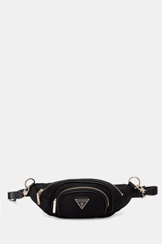 Guess τσαντάκι μέσης γυναικείο FOLLIE μαύρο TWNN96.76080