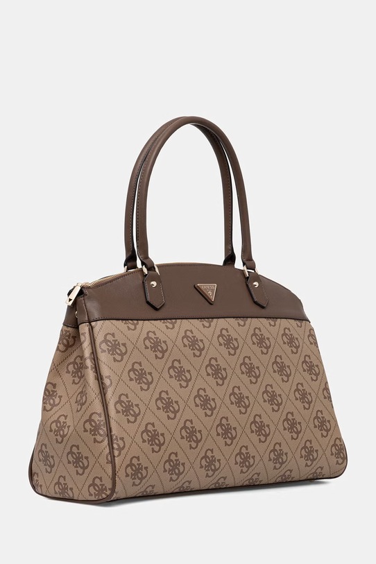 Guess klasična torbica ženska iz umetnega usnja BERTA TWOB86.88903 rjava SS26