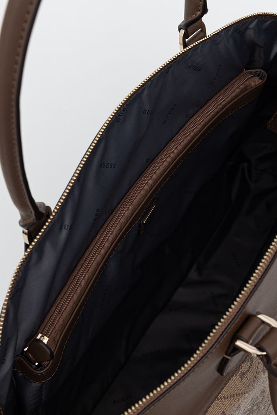 Guess klasična torbica ženska iz umetnega usnja BERTA TWOB86.88903 rjava