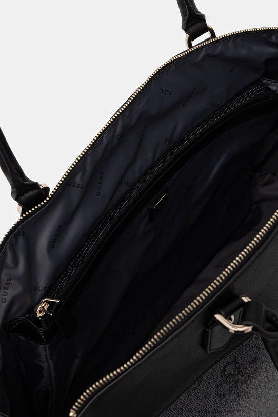 Guess klasična torbica ženska iz umetnega usnja BERTA TWOB86.88903 siva